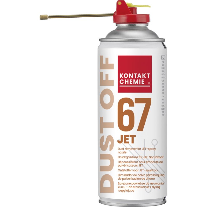 KONTAKT CHEMIE nettoyant air comprimé DUST OFF JET, non inflammable, 300 ml